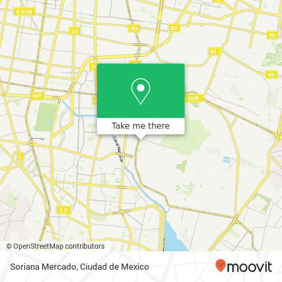 Mapa de Soriana Mercado