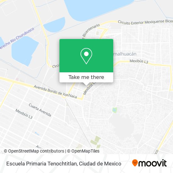 Escuela Primaria Tenochtitlan map