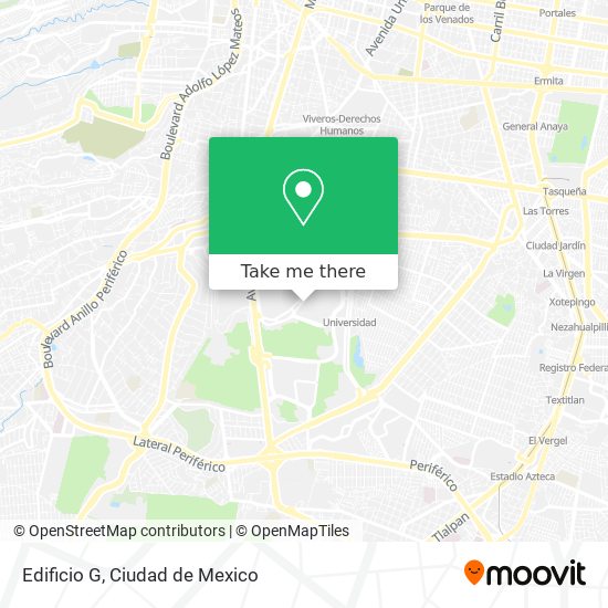 Edificio G map