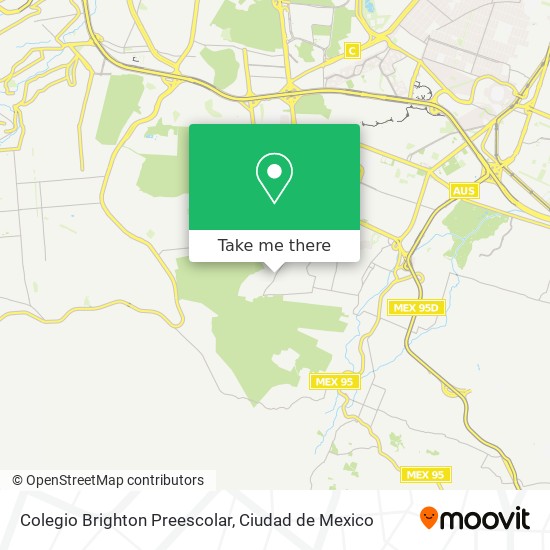 Colegio Brighton Preescolar map