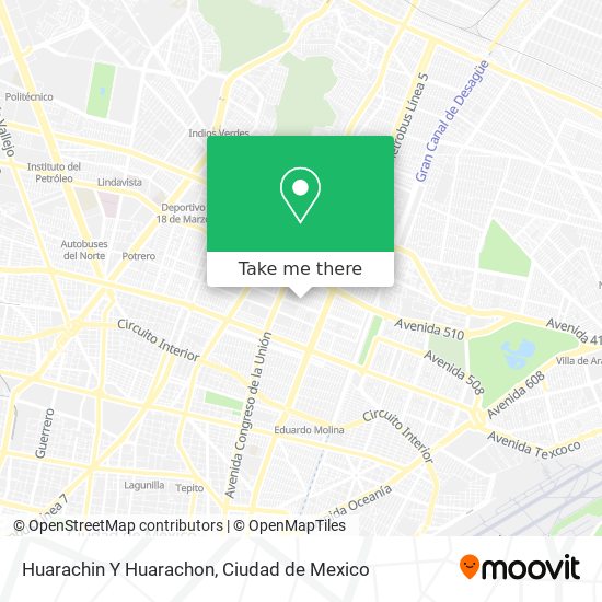 Mapa de Huarachin Y Huarachon