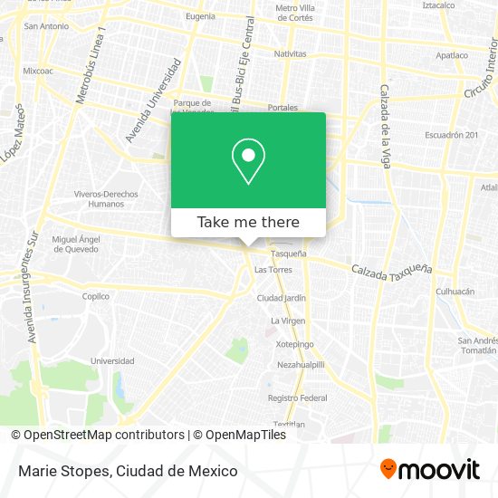 Mapa de Marie Stopes