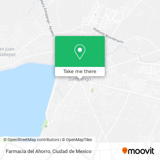Farmacia del Ahorro map