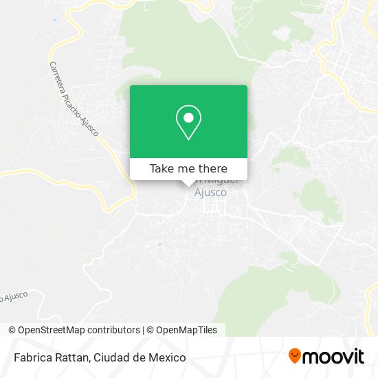 Fabrica Rattan map