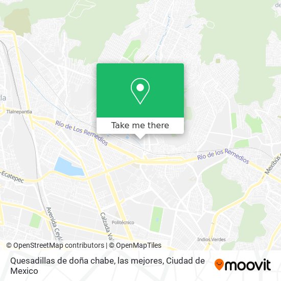 Quesadillas de doña chabe, las mejores map