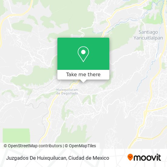 Juzgados De Huixquilucan map