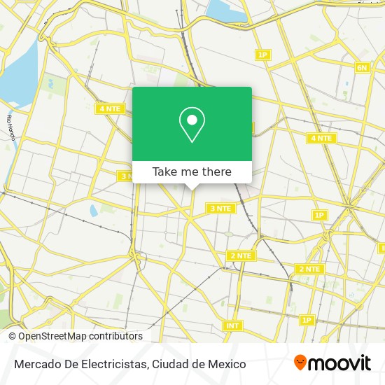 Mercado De Electricistas map