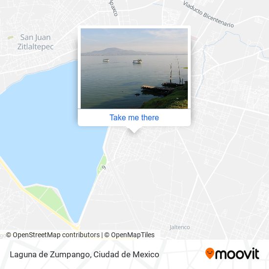 Laguna de Zumpango map