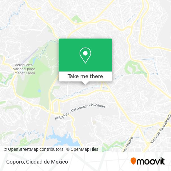 Mapa de Coporo