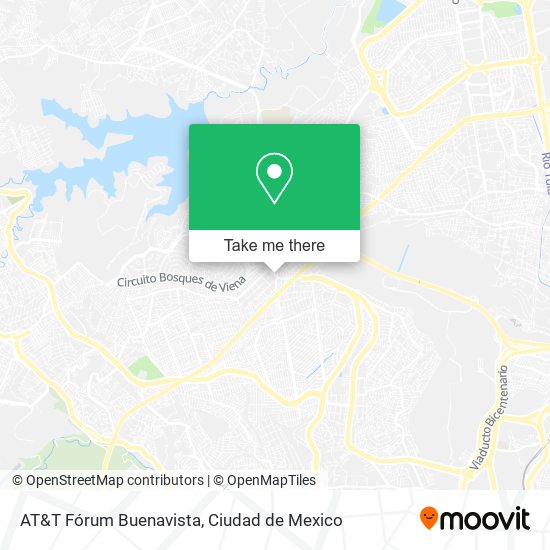 AT&T Fórum  Buenavista map