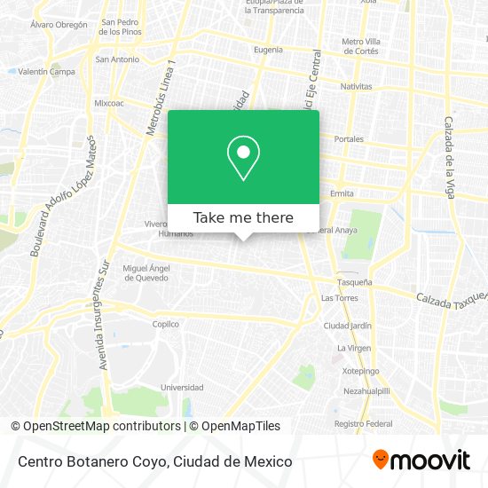 Centro Botanero Coyo map