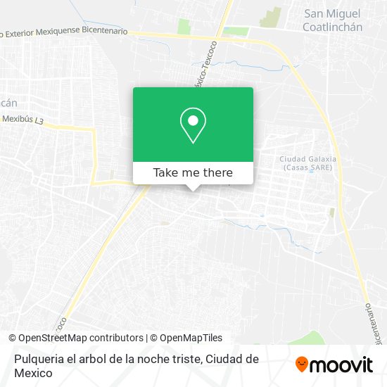 Pulqueria el arbol de la noche triste map