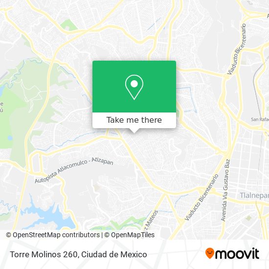 Mapa de Torre Molinos 260