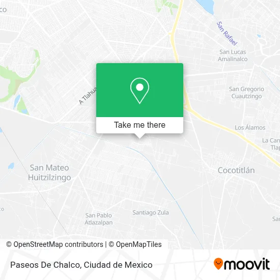 Paseos De Chalco map