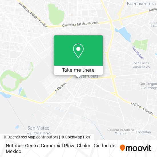 Nutrisa - Centro Comercial Plaza Chalco map