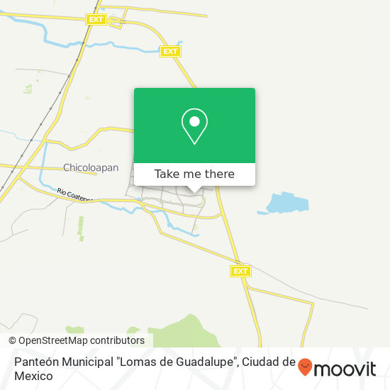 Panteón Municipal "Lomas de Guadalupe" map