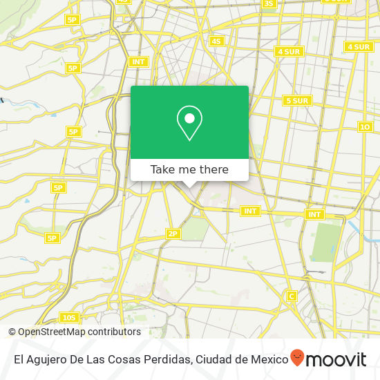 El Agujero De Las Cosas Perdidas map