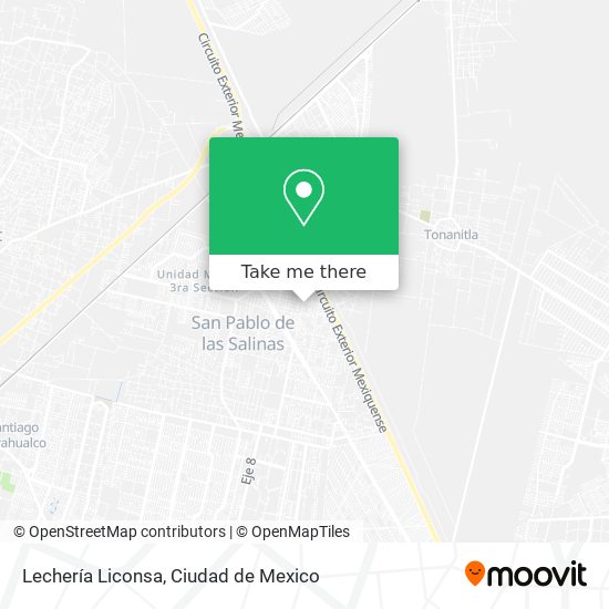 Lechería Liconsa map