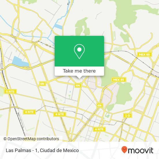 Las Palmas - 1 map