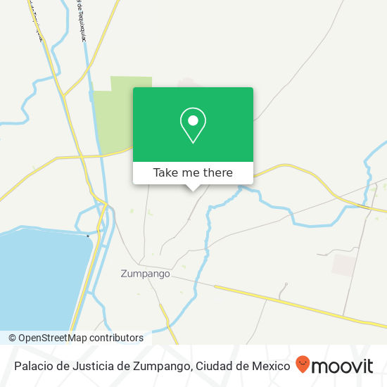 Palacio de Justicia de Zumpango map