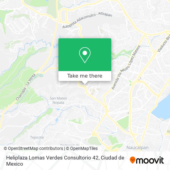 Heliplaza Lomas Verdes Consultorio 42 map