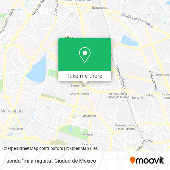 Mapa de tienda "mi amiguita"