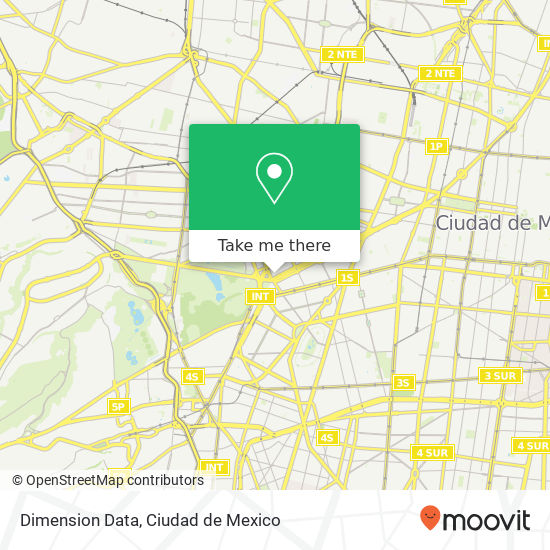 Dimension Data map