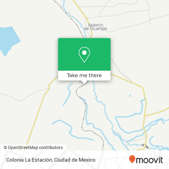 Mapa de Colonia La Estación