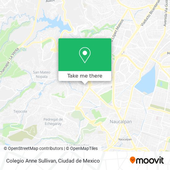 Colegio Anne Sullivan map