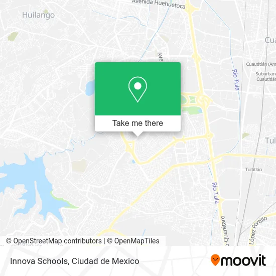 Innova Schools map