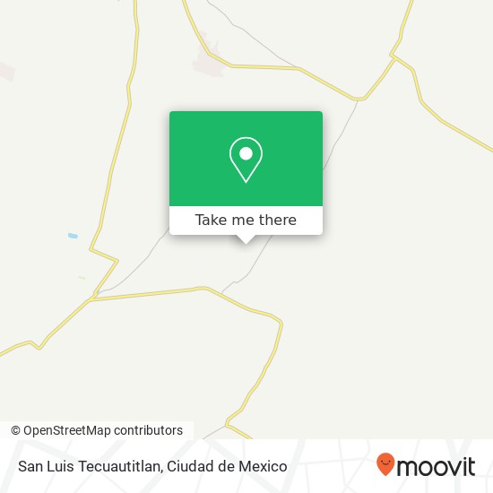 How to get to San Luis Tecuautitlan in Tizayuca by Bus, Metro or Train?