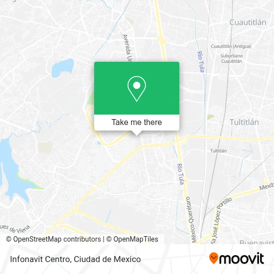 Infonavit Centro map