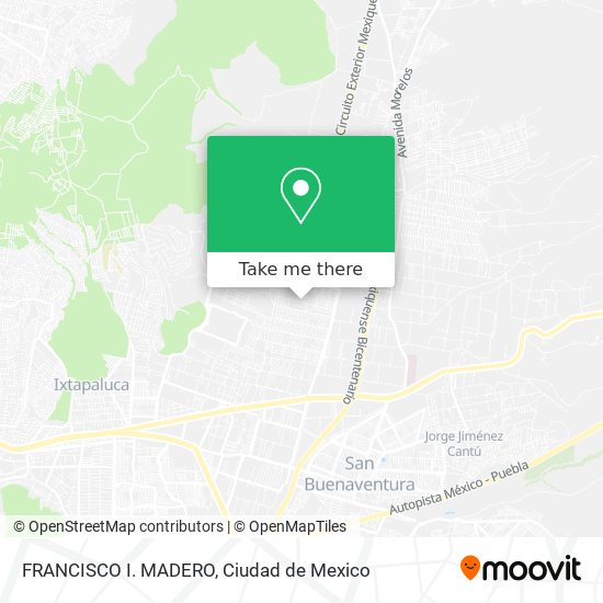 FRANCISCO I. MADERO map