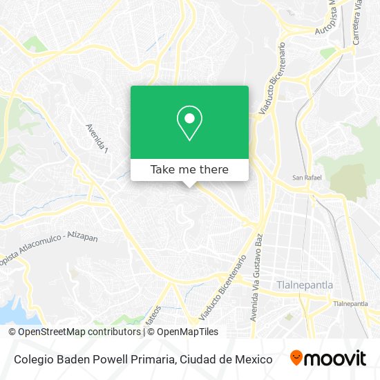 Colegio Baden Powell Primaria map