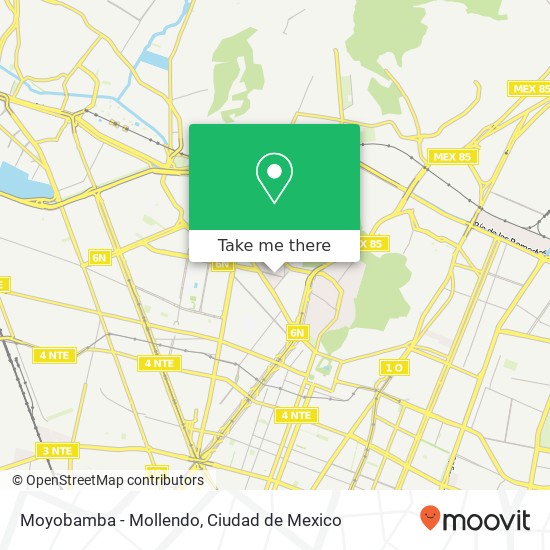 Moyobamba - Mollendo map