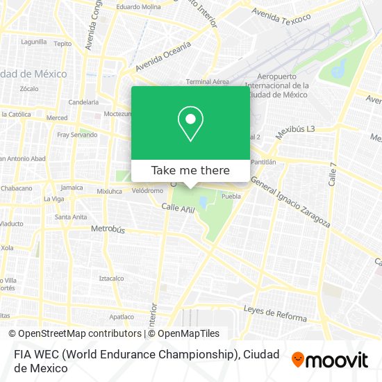 Mapa de FIA WEC (World Endurance Championship)