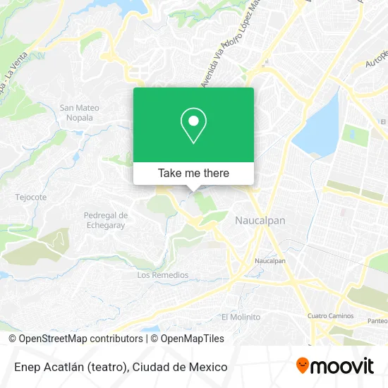 Mapa de Enep Acatlán (teatro)