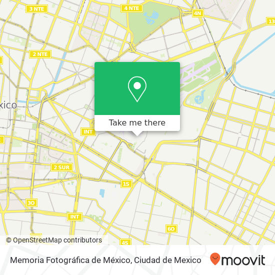 Memoria Fotográfica de México map