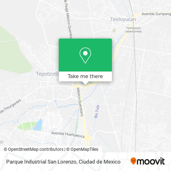 Parque Industrial San Lorenzo map