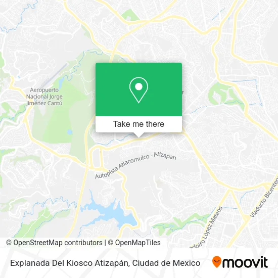 Mapa de Explanada Del Kiosco Atizapán