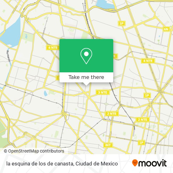 la esquina de los de canasta map