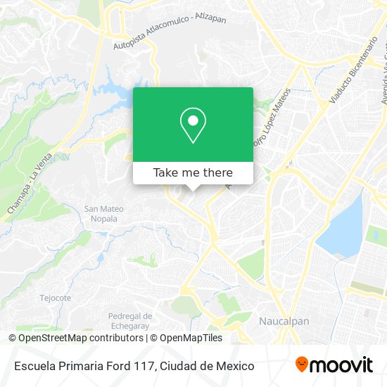 Escuela Primaria Ford 117 map
