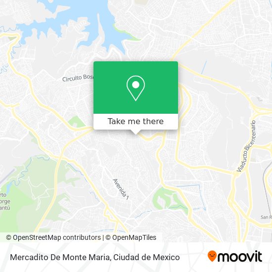 Mapa de Mercadito De Monte Maria
