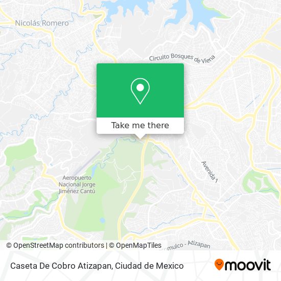 Caseta De Cobro Atizapan map