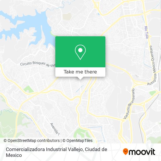 Comercializadora Industrial Vallejo map