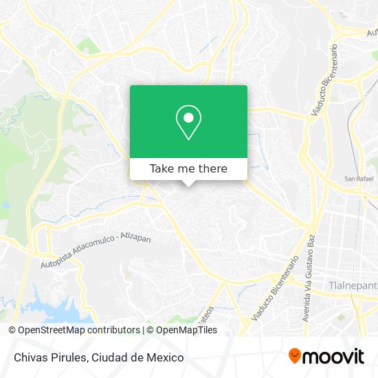 Chivas Pirules map