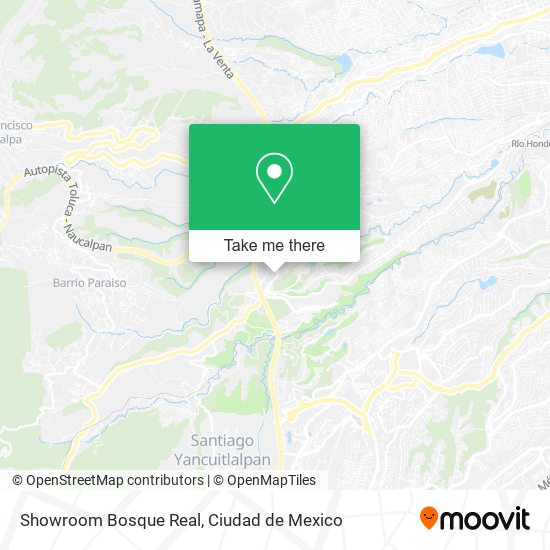 Showroom Bosque Real map