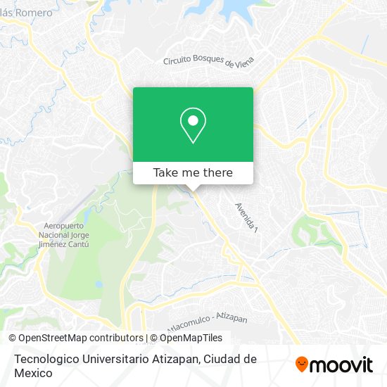 How to get to Tecnologico Universitario Atizapan in Nicolás Romero by Bus?