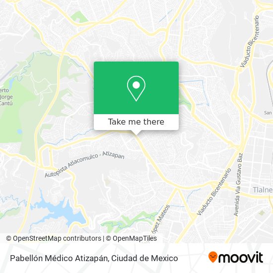 Pabellón Médico Atizapán map
