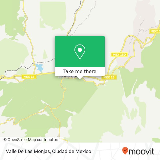 Valle De Las Monjas map